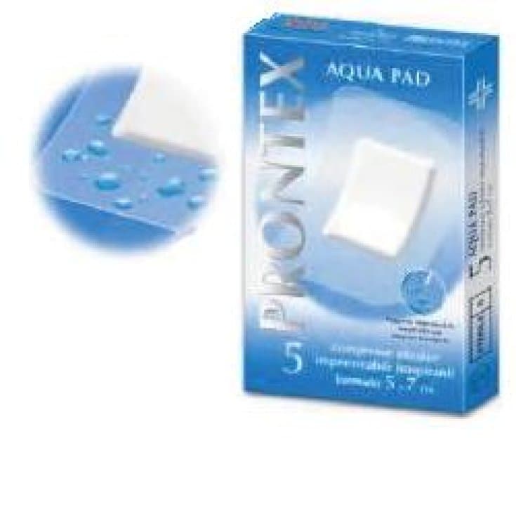 Prontex Aqua Pad – 5×7 cm compresse