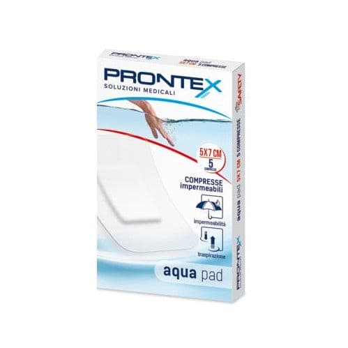 Prontex Aqua Pad – 5×7 cm compresse