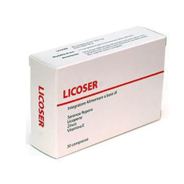 Licoser Serenoa repens + Licopene – 30 Compresse 1200 mg