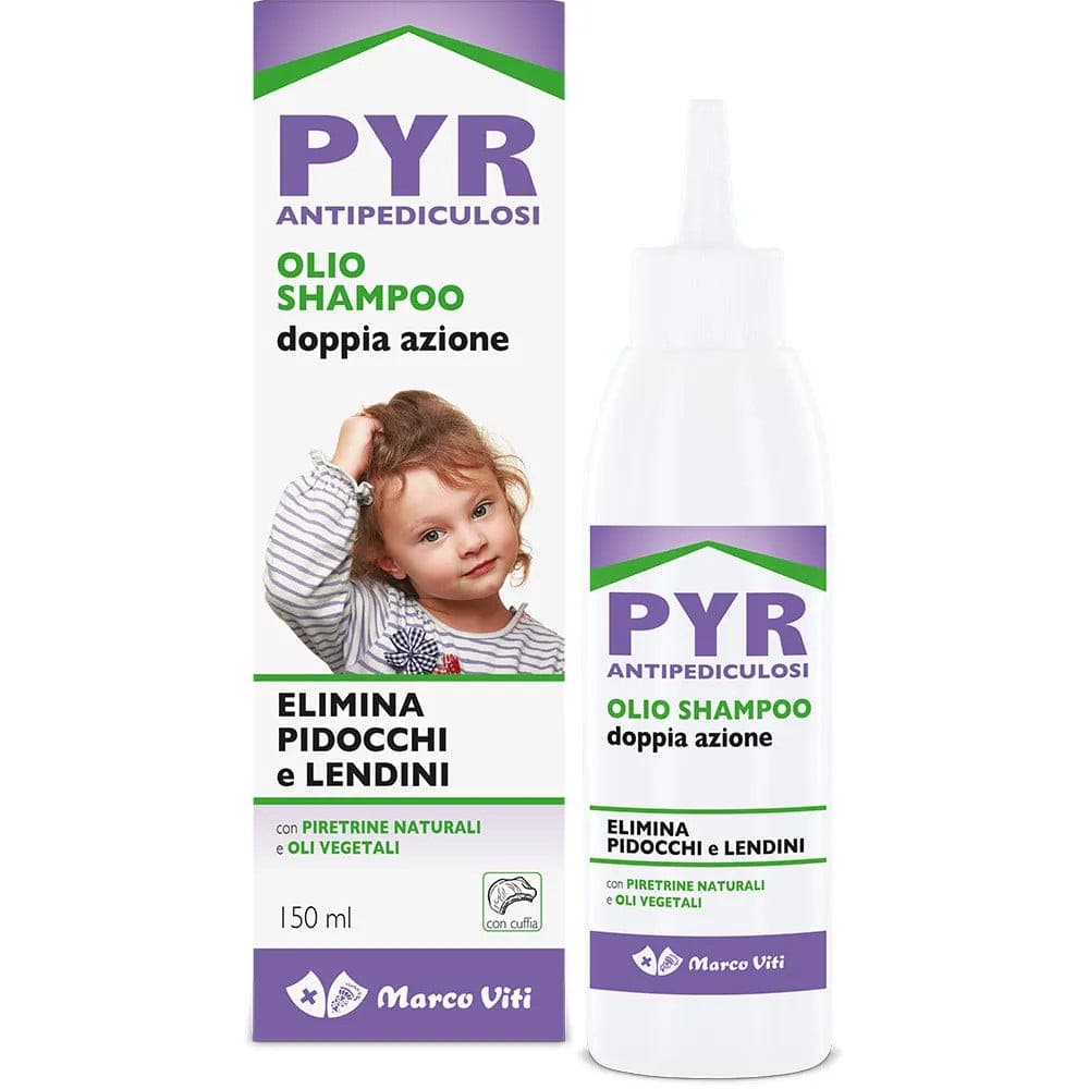 Pyr Shampoo Olio Doppia Azione – 150 ml