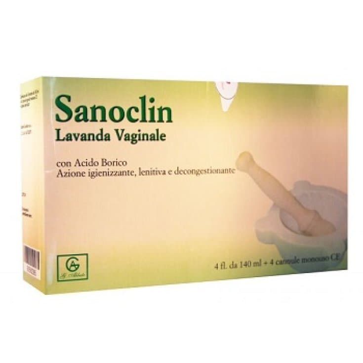 Sanoclin Detergente Intimo – 4 x 140 ml