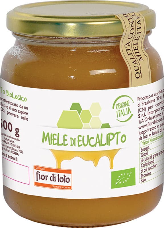 Bio Eukalyptushonig Fior di Loto – 500 g Glas