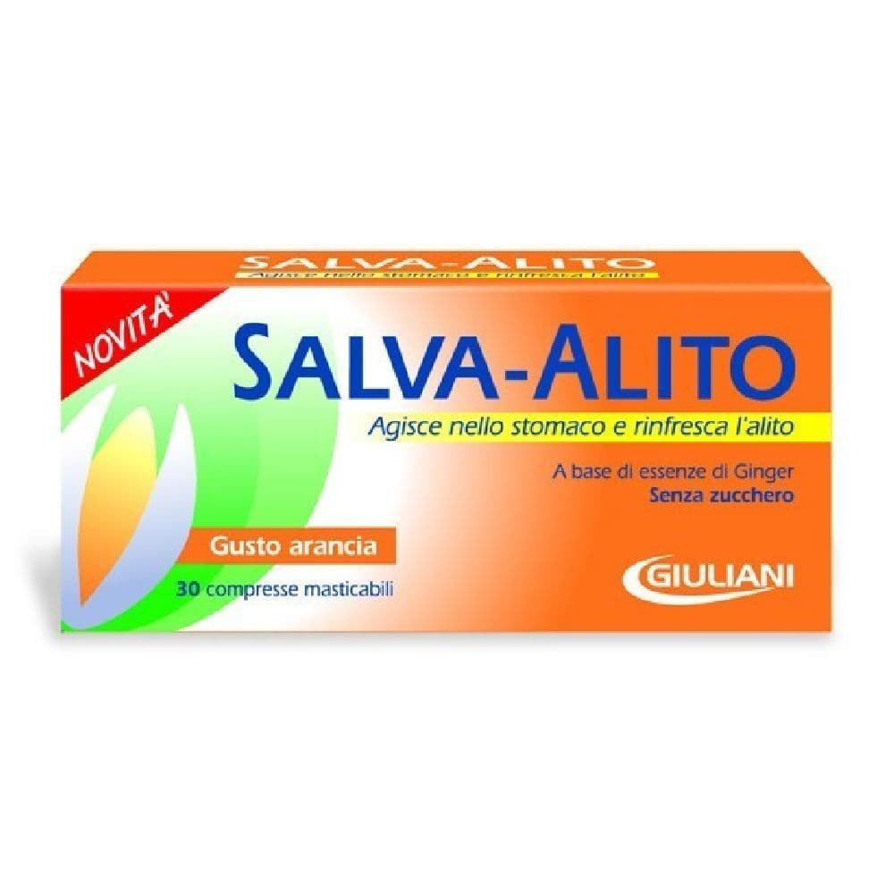 Salva-Alito Giuliani Arancia – 30 compresse