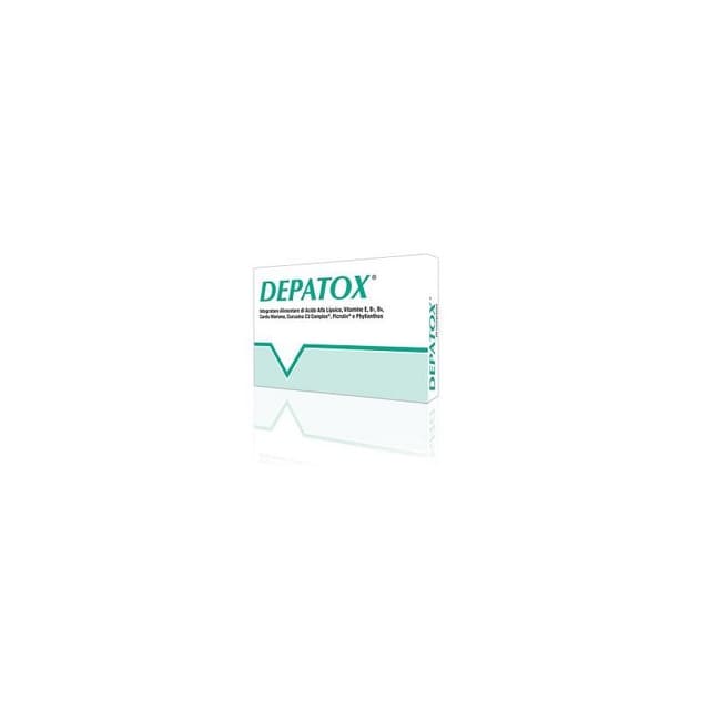 Depatox Integratore Curcuma + Acido alfa lipoico – 20 compresse