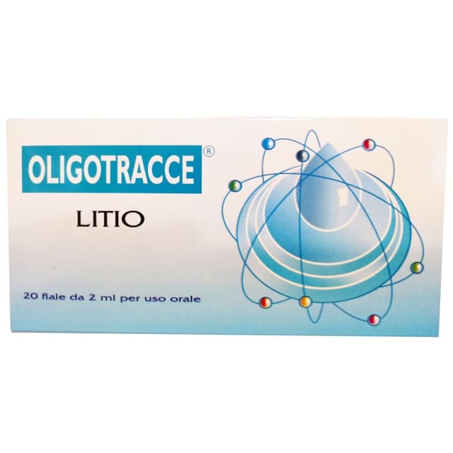 Oligotracce Lithium – 20 fiale da 2 ml
