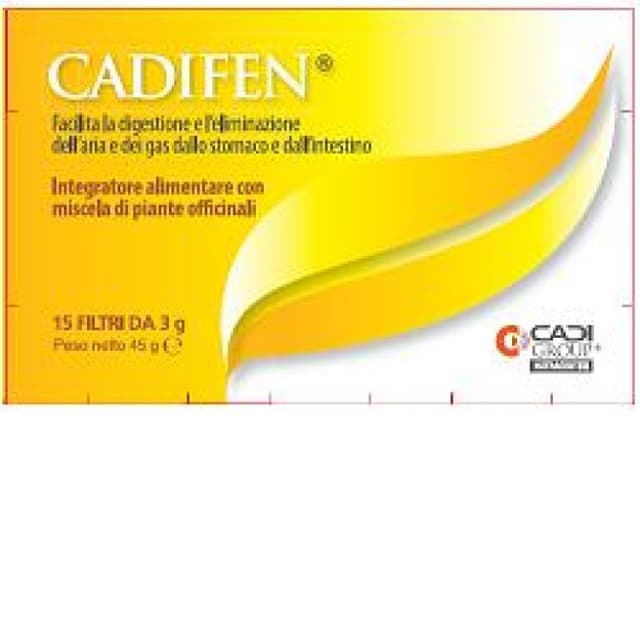Cadifen Bustine Filtro Finocchio – 15 pezzi