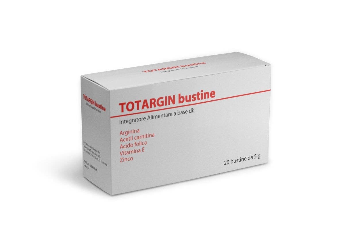 TOTARGIN Integratore – 20 bustine da 5 g