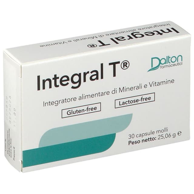 Integral-T – 30 capsule con vitamine e minerali