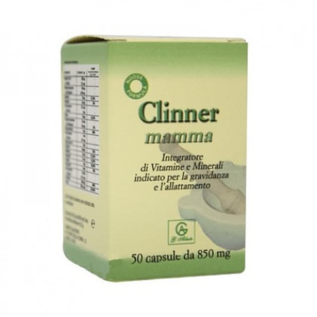 Clinner Mamma Multivitaminico + Ferro – 50 capsule integratore