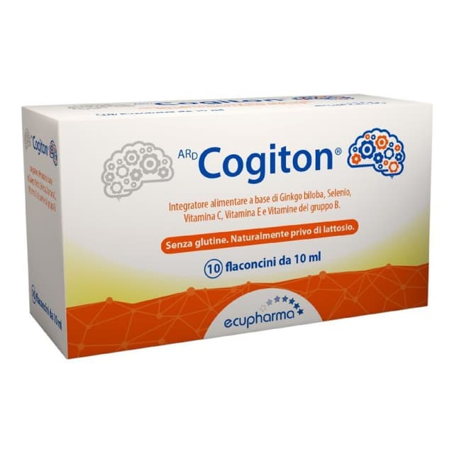 ARD Cogiton Ginkgo biloba + Selenio – 10 flaconi da 10 ml