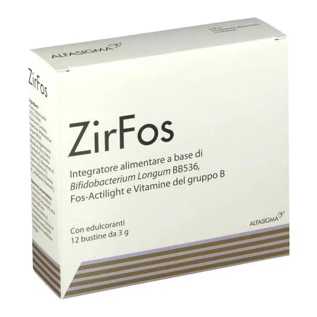 Zir Fos-Int Biologico Fermenti lattici probiotici + Complesso vitaminico B – 12 bustine