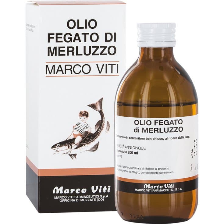 Olio di Fegato di Merluzzo VITI – 200 ml