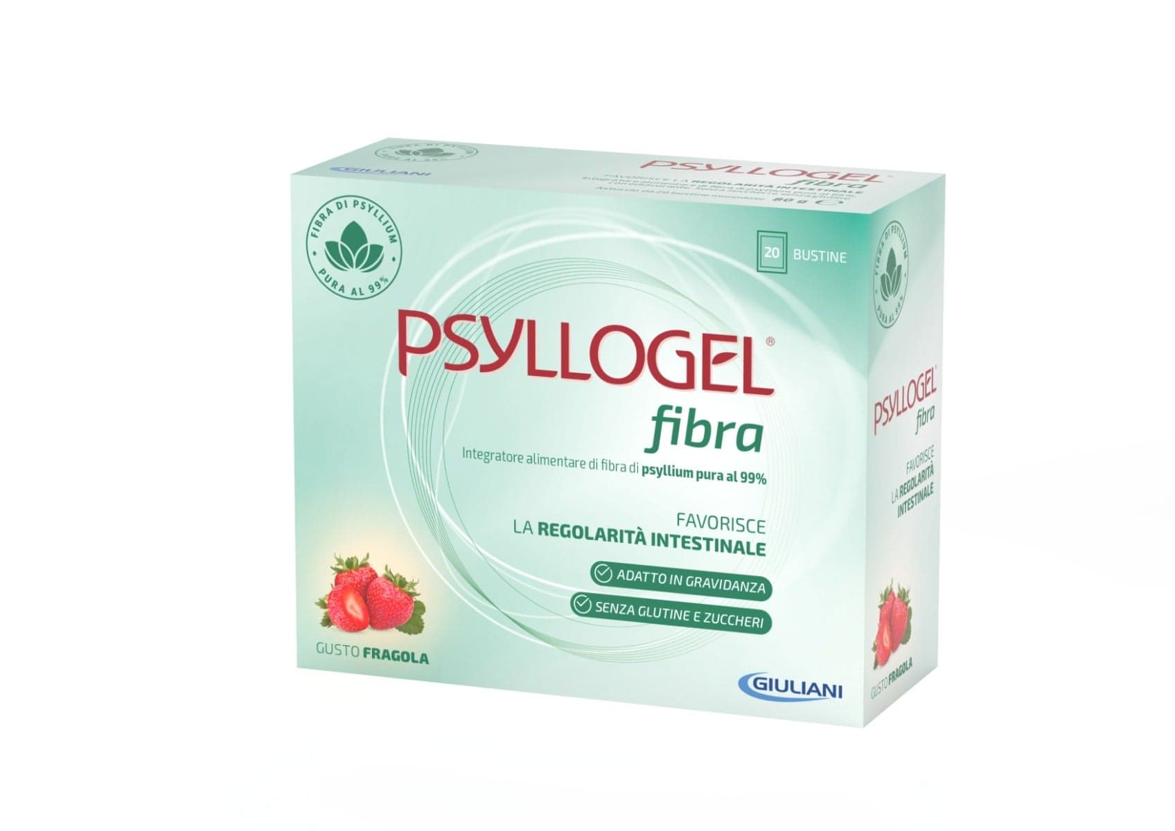 Psyllogel Fragola – 20 bustine