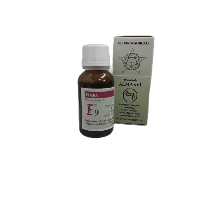 Elixir SPG E09 Edera – Gocce, 10 ml