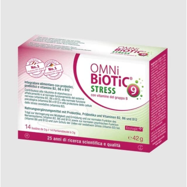 OMNI BIOTIC STRESS VIT B Inulina + Fermenti lattici probiotici – 14 bustine