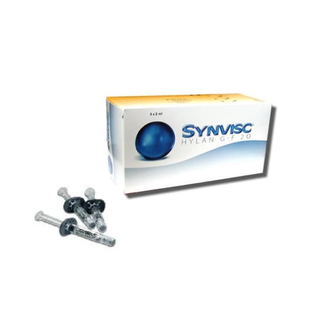 Synvisc Siringhe Acido Ialuronico – 3 siringhe da 2 ml