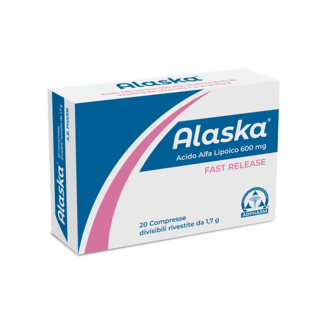 Alaska Acido alfa lipoico + Multivitaminico – 20 compresse da 1 g