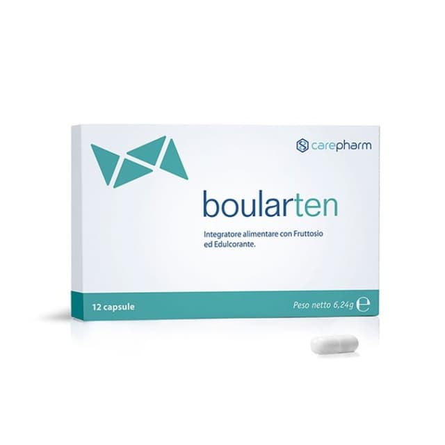 Boularten – 12 capsule con Saccharomyces boulardii