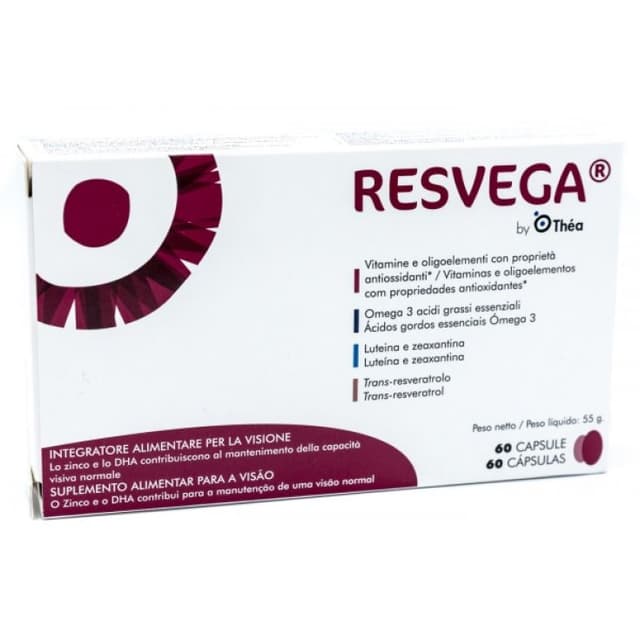 Resvega Omega-3 + Multivitaminico – 60 capsule