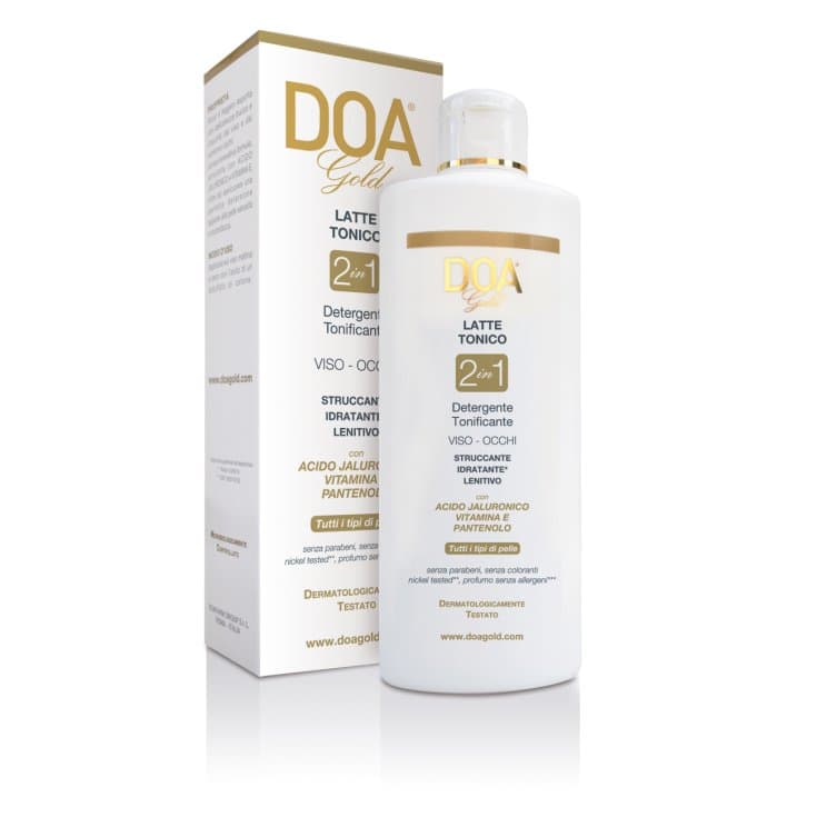 DOA Gold Latte e Tonico Detergente