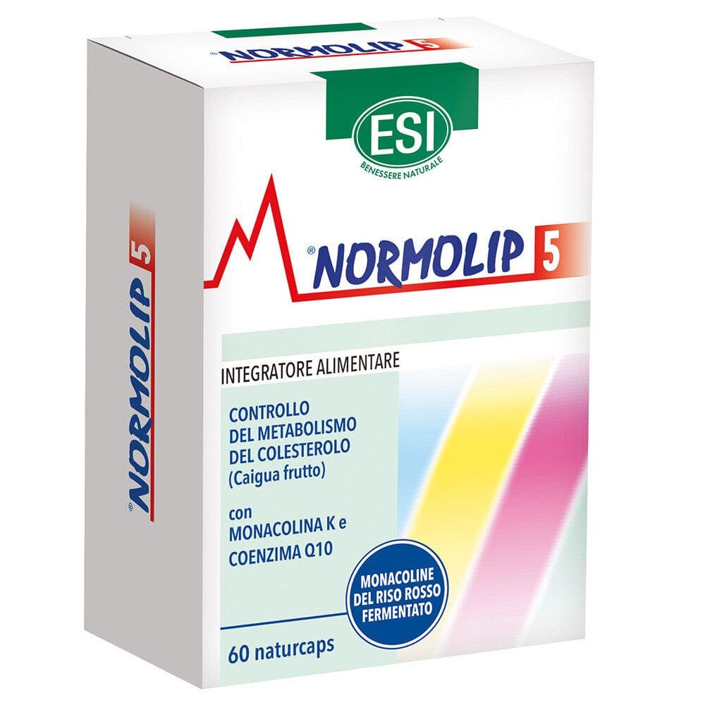 Normolip 5 – 30 capsule con riso rosso fermentato