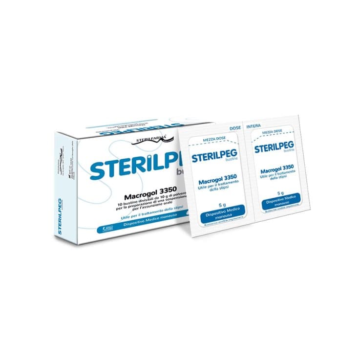 Sterilpeg – 10 bustine Macrogol 3350