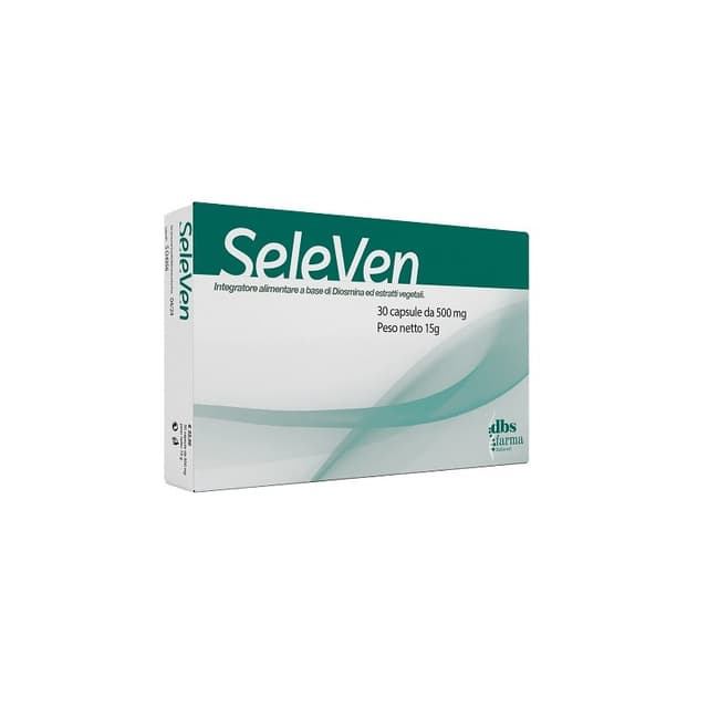 Seleven Diosmina 150 mg + Rusco (pungitopo) – 30 capsule