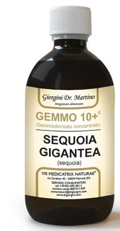 Sequoia Gemmo 10+ Analcolico – Estratto Gemmale 500 ml