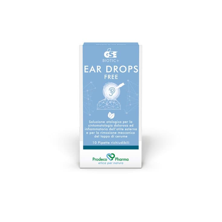 GSE Ear Drops Free – 10 pipette da 0,3 ml
