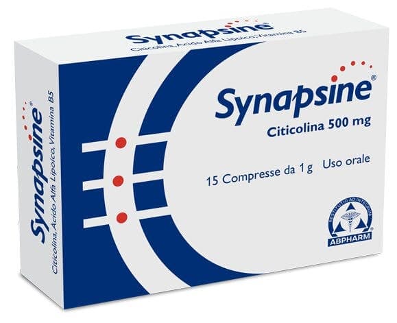 Synapsine Colina + Acido alfa lipoico – 15 compresse