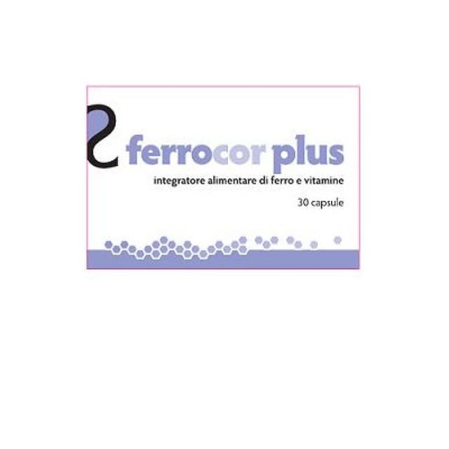 Ferrocor Plus Ferro – 30 capsule