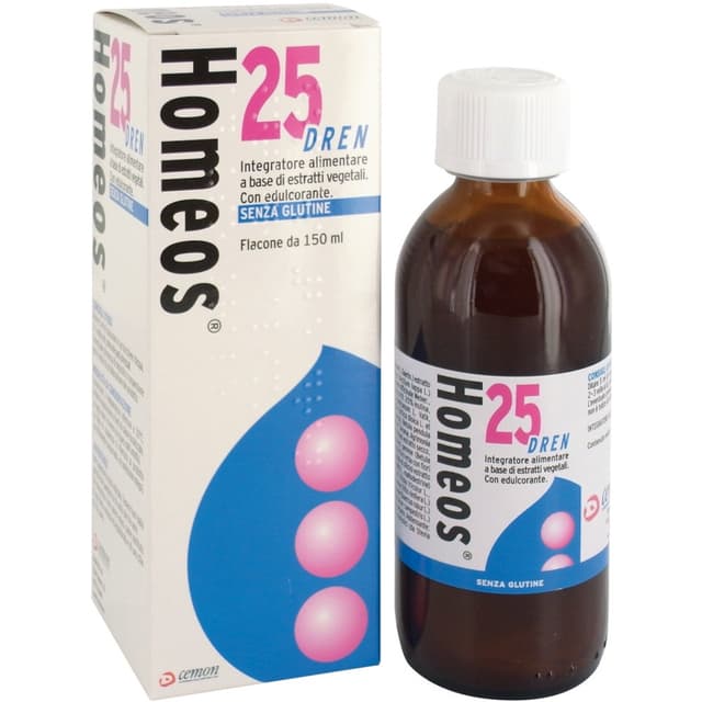 Homeos 25 Dren Cardo mariano + Inulina – 150 ml