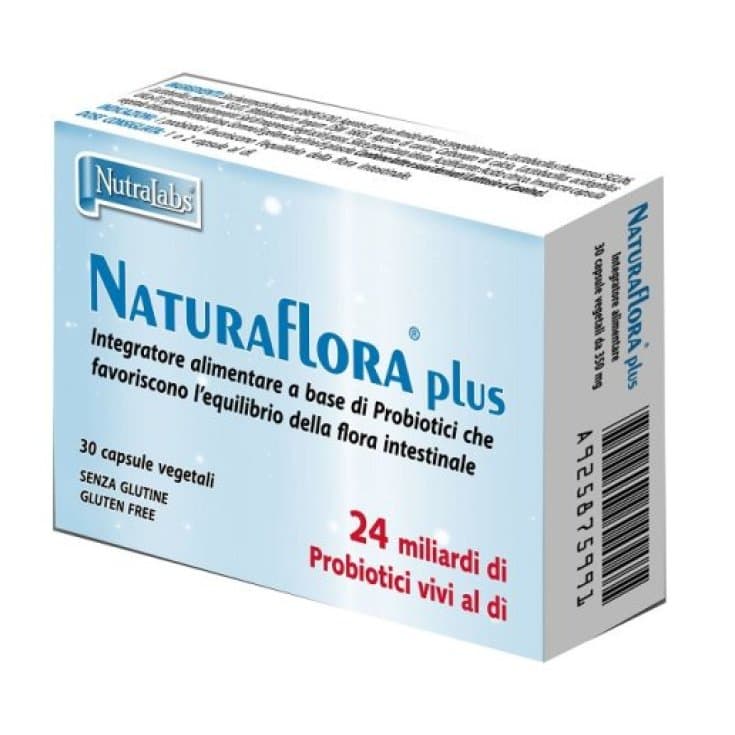 NaturaFlora Plus – 30 capsule con colture di batteri lattici