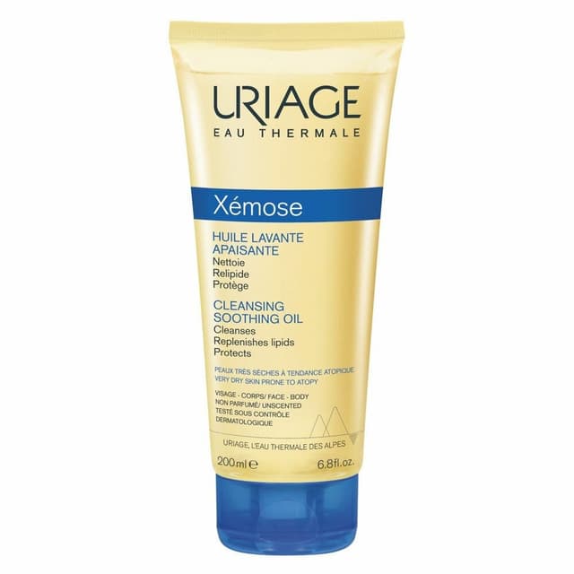Uriage Xémose Olio Detergente – 200 ml per pelle molto secca
