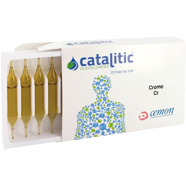 Catalitic Cromo Cr – 20 fiale bevibili oligoelemento