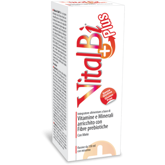 Vitalbi Plus Multivitaminico + Ferro – 150 ml sciroppo