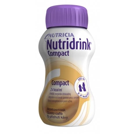 Nutridrink Compact Caffè – Alimento Concentrato – 4 x 125 ml