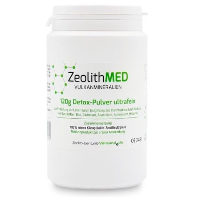Zeolith MED Detox Polvere – 120 g Dispositivo Medico con Clinoptilolite