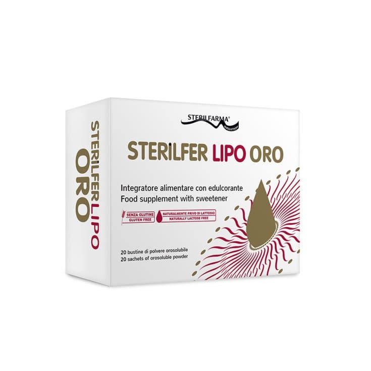 Sterilfer Lipo Oro Ferro 30 mg – 20 bustine