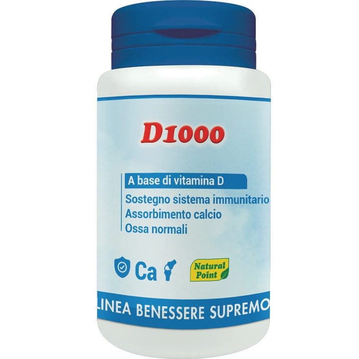 Natural Point D1000 Vitamina D3 – 70 Capsule