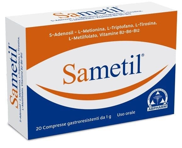 Sametil SAMe (S-adenosilmetionina) – 20 compresse