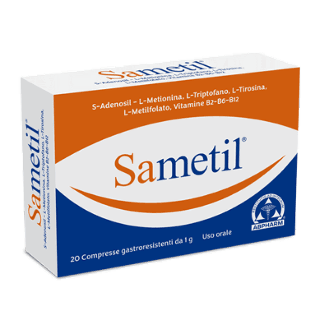 Sametil SAMe (S-adenosilmetionina) – 20 compresse