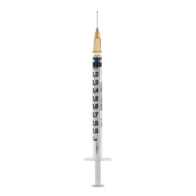 Siringa per Insulina 1 ml con Ago 26 G – Siringa Sterile Monouso