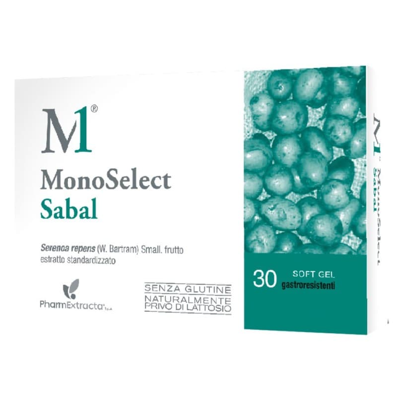 Monoselect Sabal – 30 capsule con estratto di Serenoa