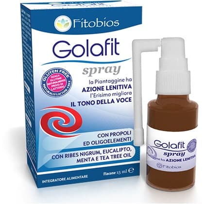 Golafit Spray 15 ml Ribes nero + Propoli – Spray per bocca e gola