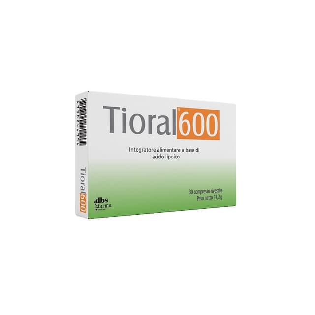 Tioral 600 Integratore Acido alfa lipoico – 30 compresse