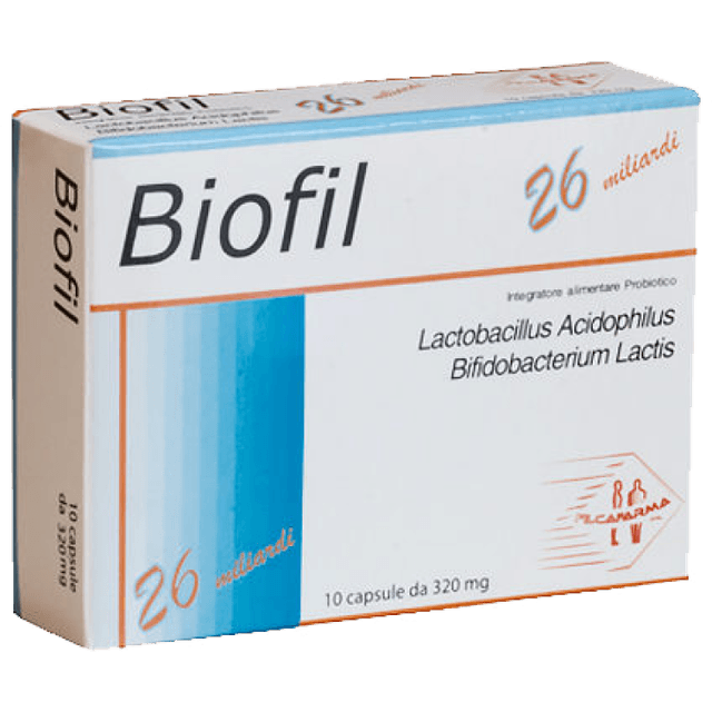 Biofil Integratore Fermenti lattici probiotici – 10 capsule