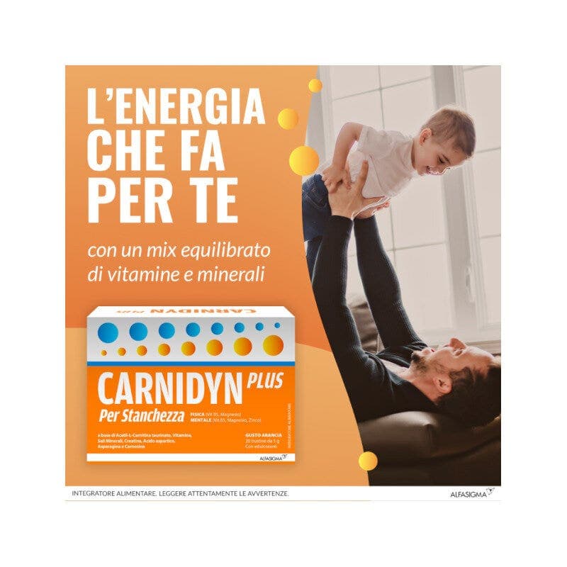 Carnidyn Plus Integ L-carnitina – 20 bustine