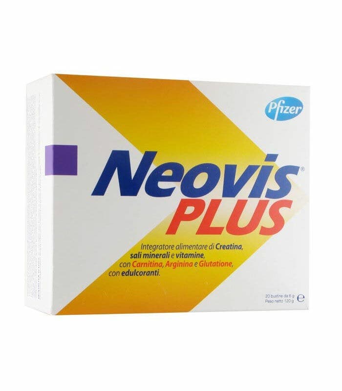 Neovis Plus Complesso vitaminico B + Sali minerali – 20 bustine da 6 g Integratore Alimentare