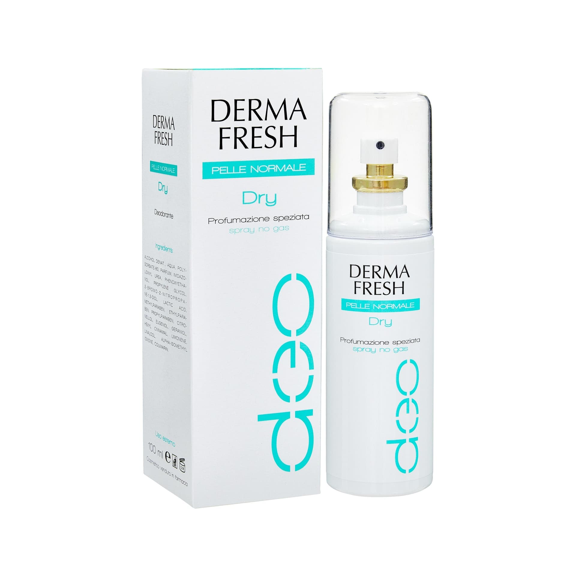 Dermafresh Deo Dry Pelle Normale – 100 ml spray